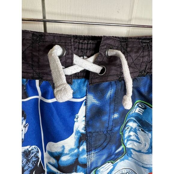 WWE The Rock Wrestling Swim Trunks Size Large 10/12 - Picture 3 of 8